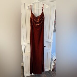 Revelry Maxi Dress in Rich Burgundy